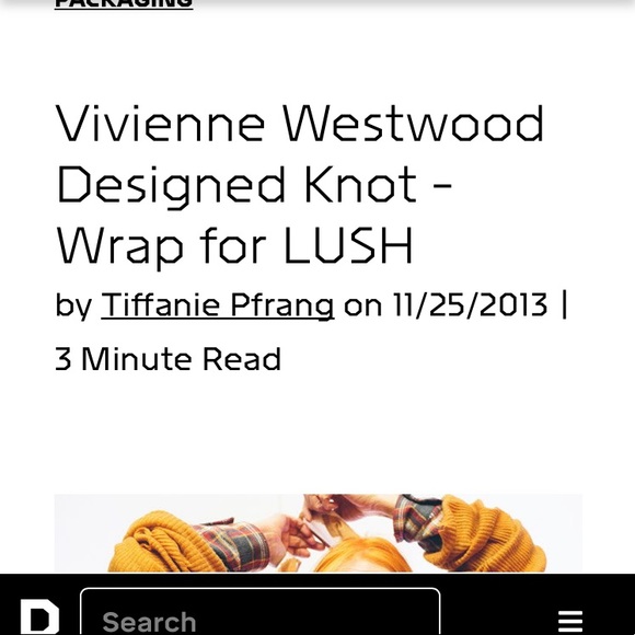 Vivienne westwood x lush knotwrap - Picture 10 of 11